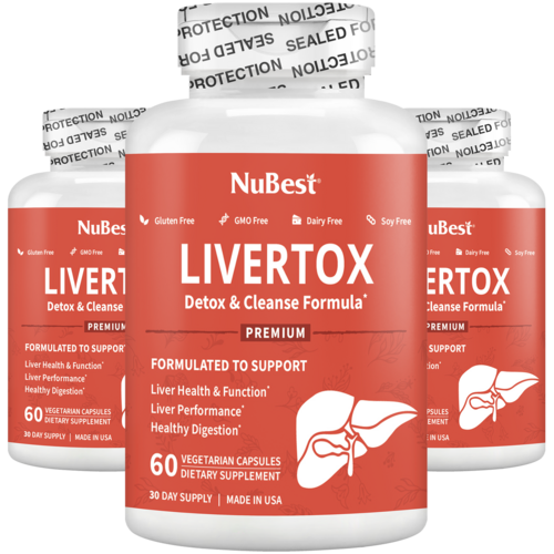 LiverTox, Advanced Formula for Liver Detox, Cleanse & Digestion, 60
