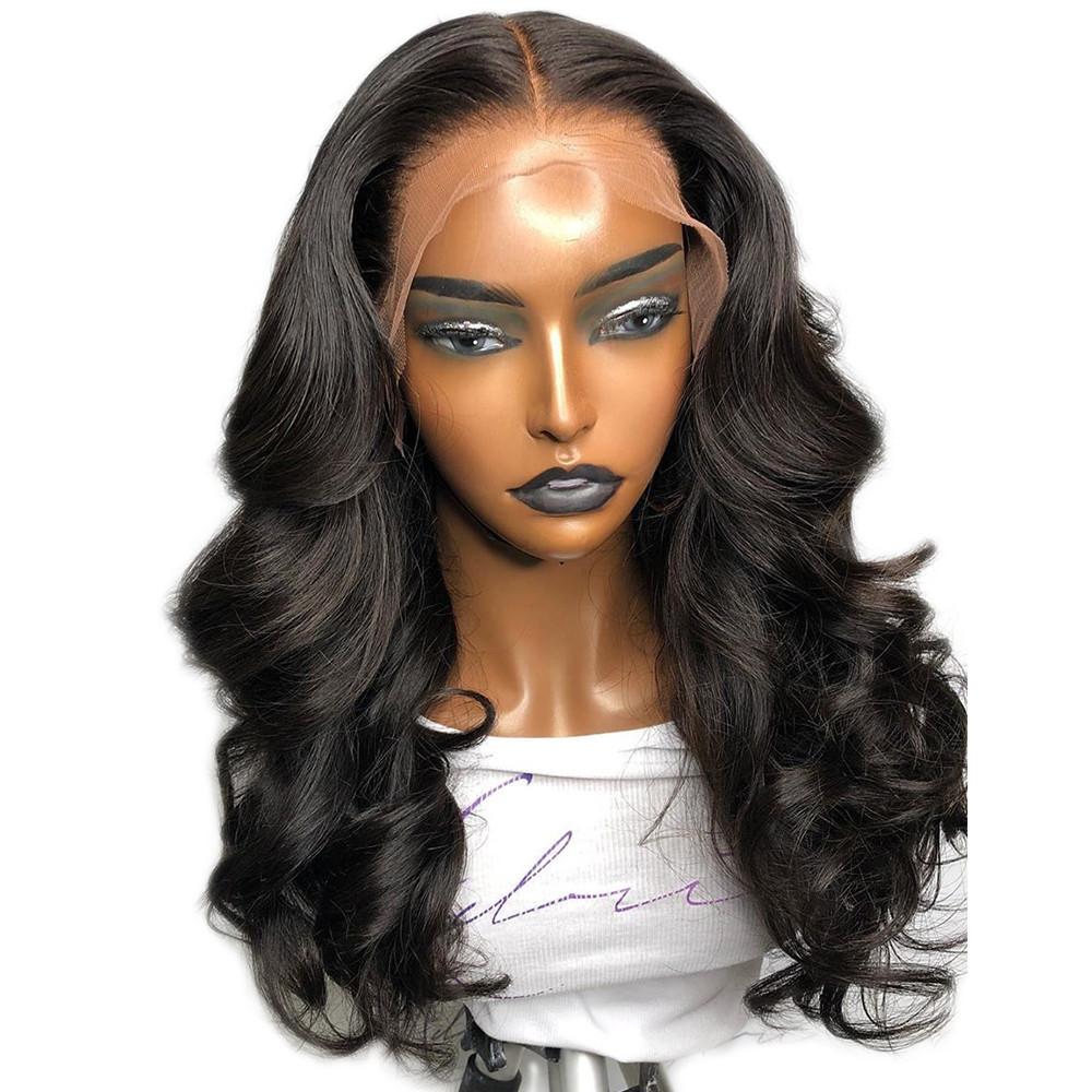 Body Wave Silk Top Lace Frontal Wig 13x6 Lace Front Wig Brazilian Remy