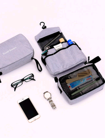Portable Travel Hook Multifunction Makeup Bag