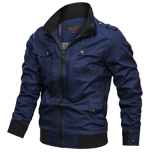 2023 New Spring Autumn Brand Fashion Men's Jacket Casual Jacket