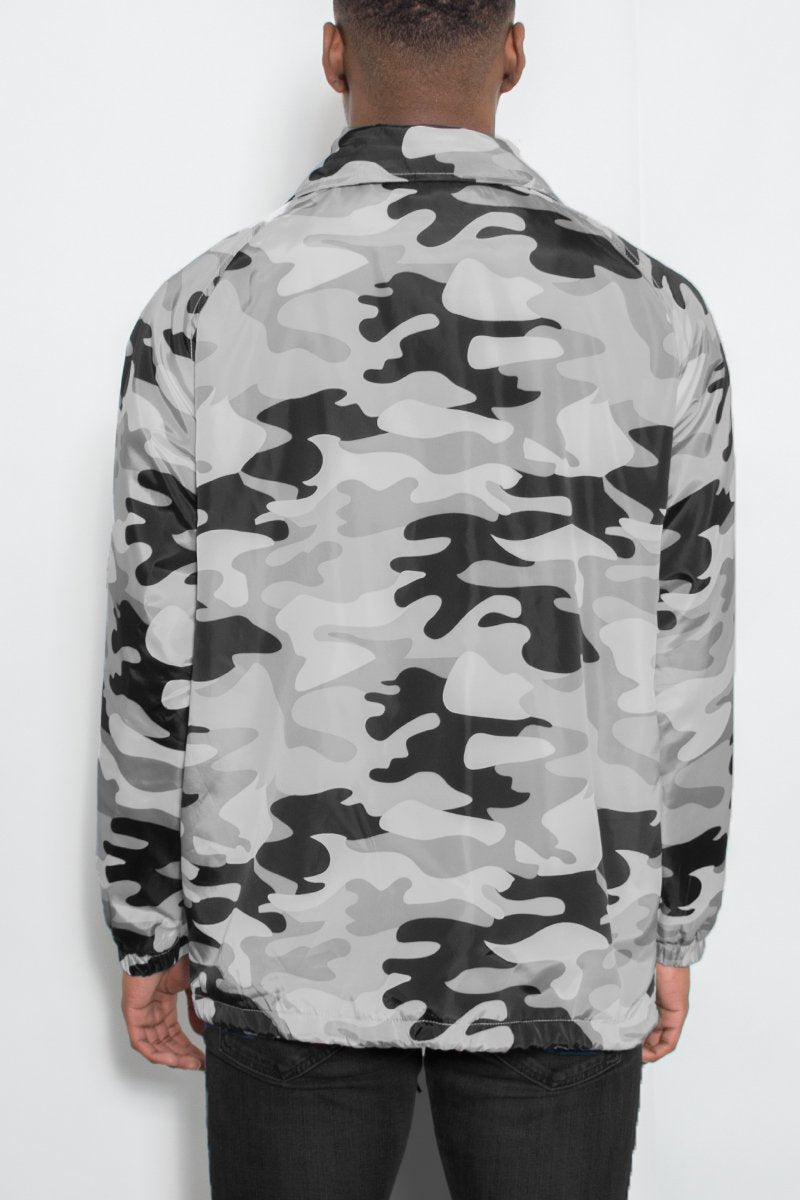 CAMO COACHS JACKET