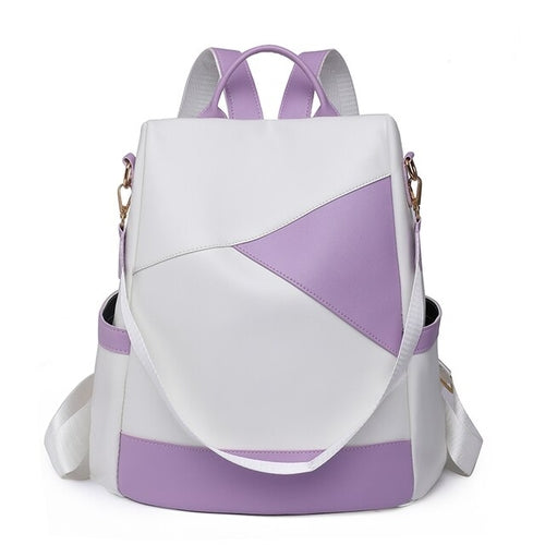 Anti-theft Bagpack Purse Waterproof Women Shoulder Bookbag For School