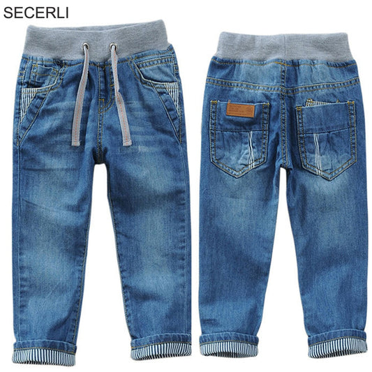 Kids Boys Jeans Trousers 2 To 14 Y Children Boys Denim Pants Spring