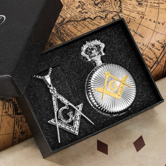 Masonic Pocket Watch | Masonic Accessories | Sweater Accessories |