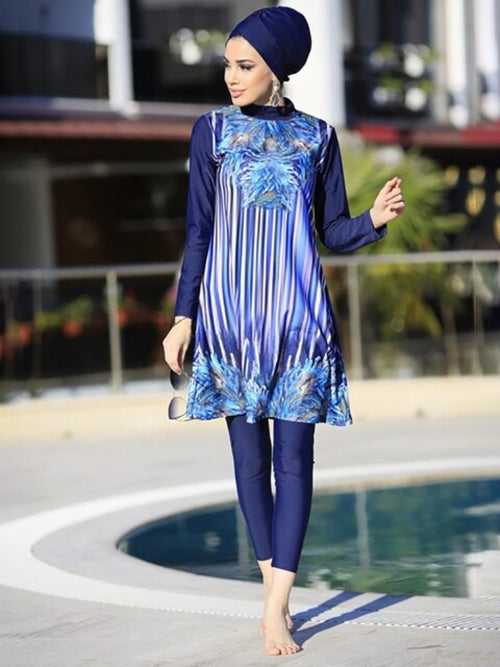 Muslim Hijab Swimwear Swimming Suit Women | Modest Women Swimwear