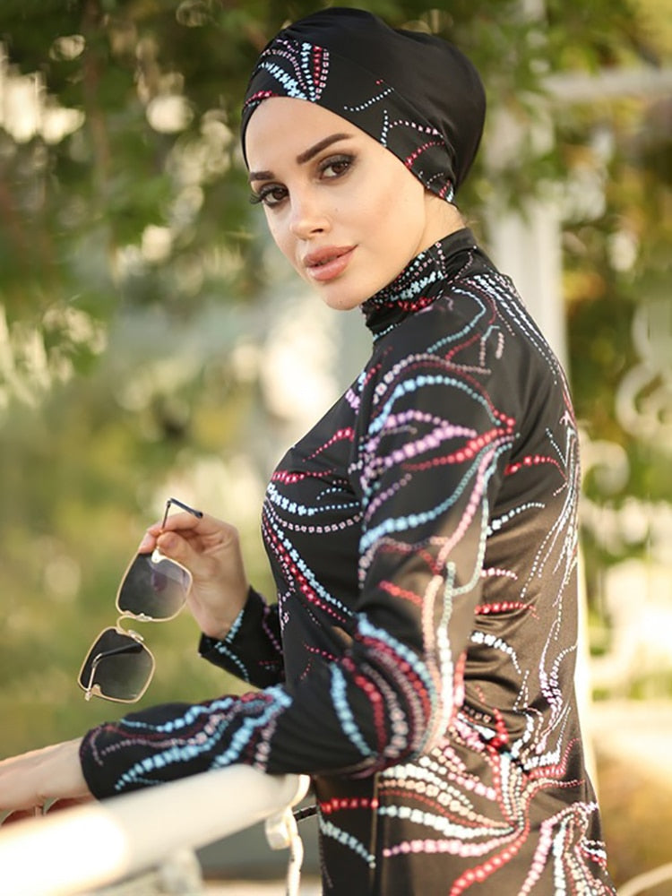 Muslim Hijab Swimwear Swimming Suit Women | Modest Women Swimwear