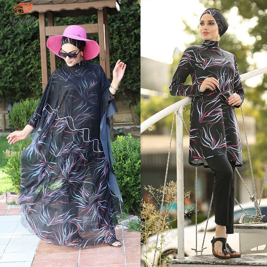 Muslim Hijab Swimwear Swimming Suit Women | Modest Women Swimwear