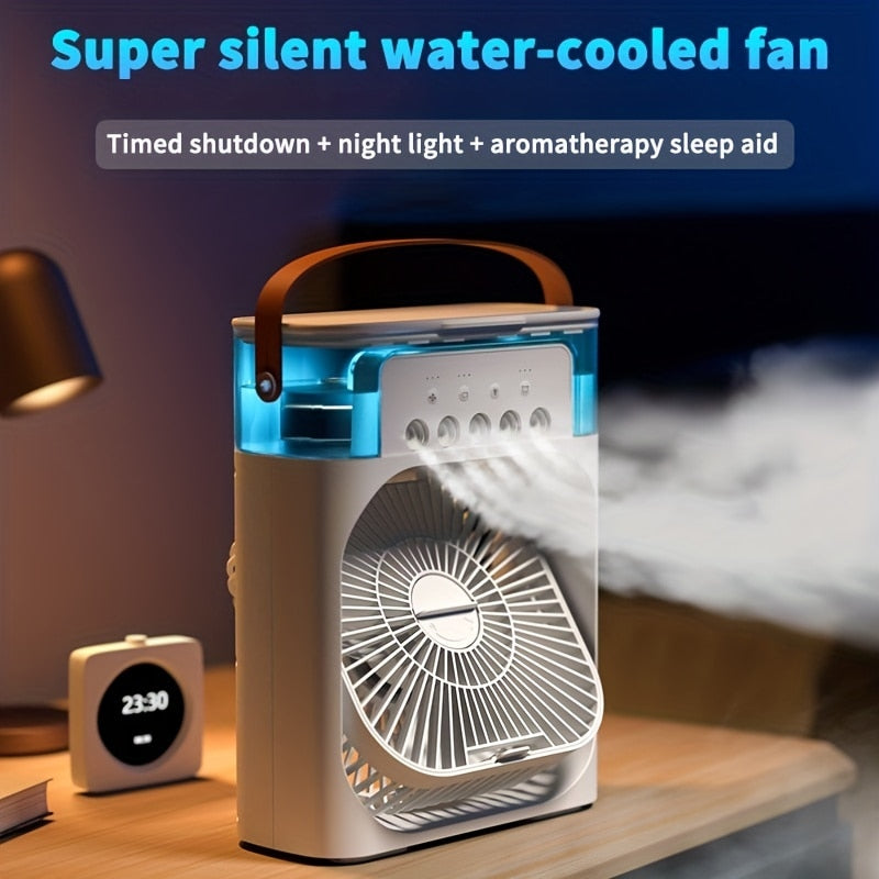 Portable Air Conditioner Household Small Air Cooler Hydrocooling Fan