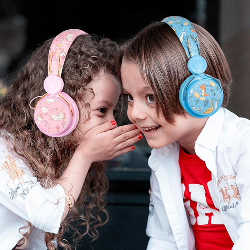 - Unicorn Wired Headphone with Mic Earphones & Headphones kids boy